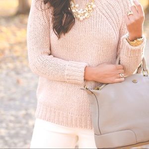 ANN Taylor chunky knit sweater